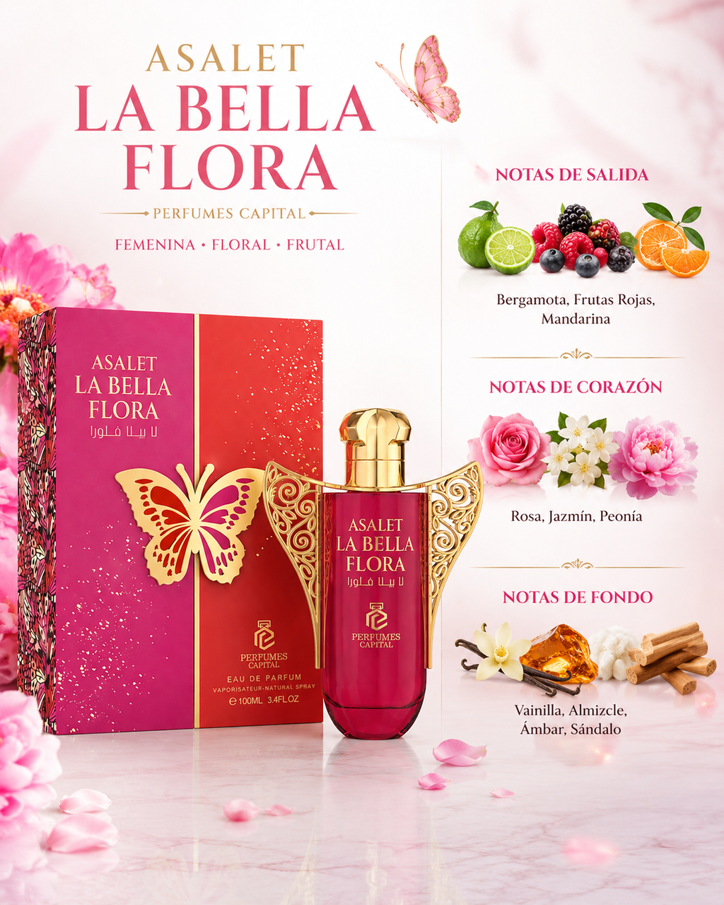 Asalet La Bella Flora – Eau de Parfum