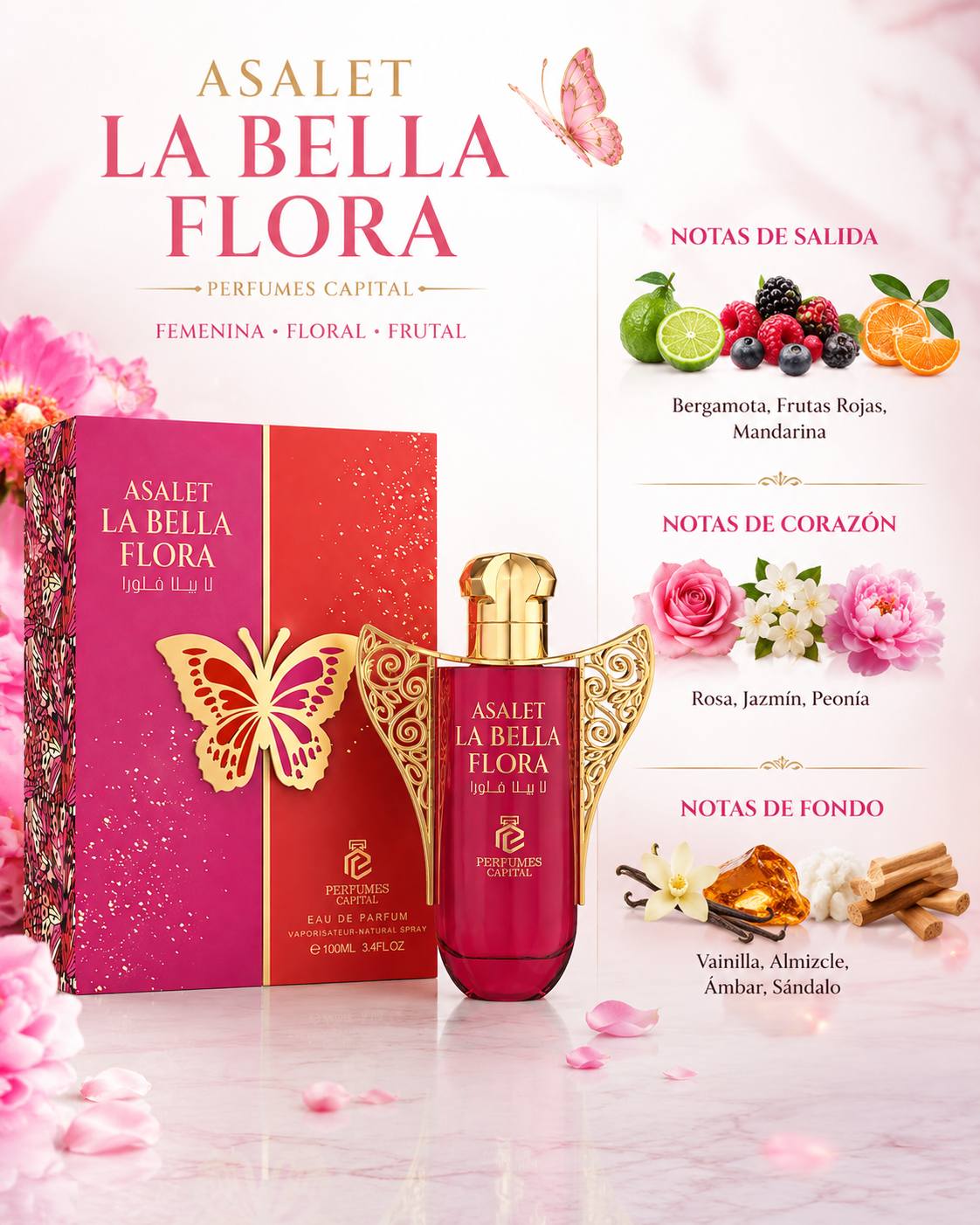 Asalet La Bella Flora – Eau de Parfum