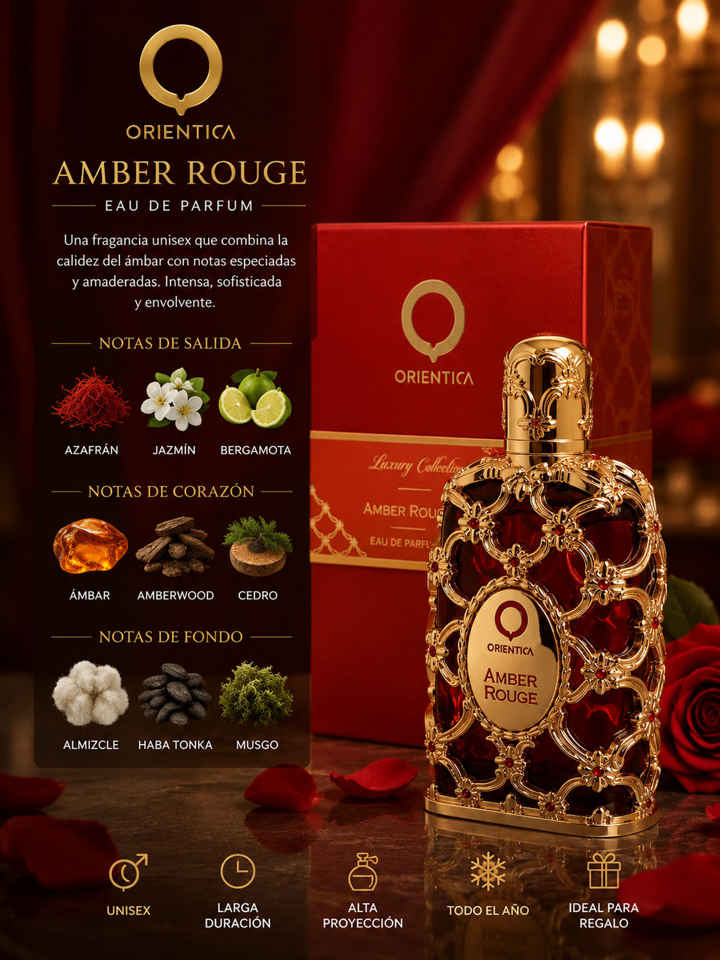 🔥✨ ORIENTICA AMBER ROUGE – EAU DE PARFUM ✨🔥