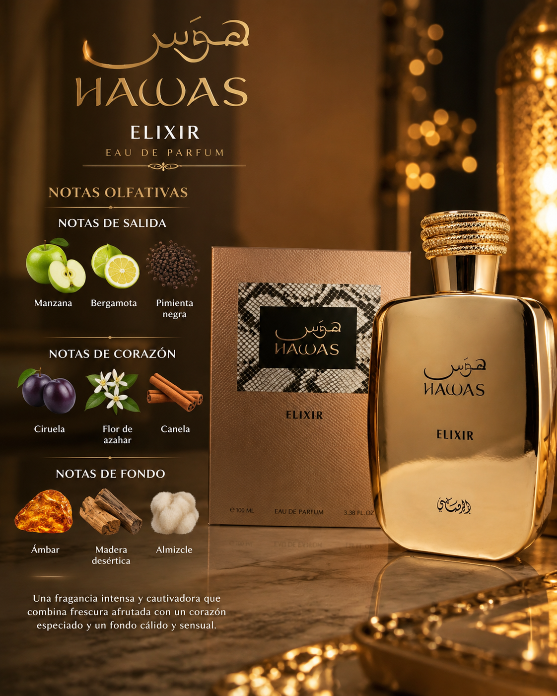 ✨ Hawas Elixir de Rasasi