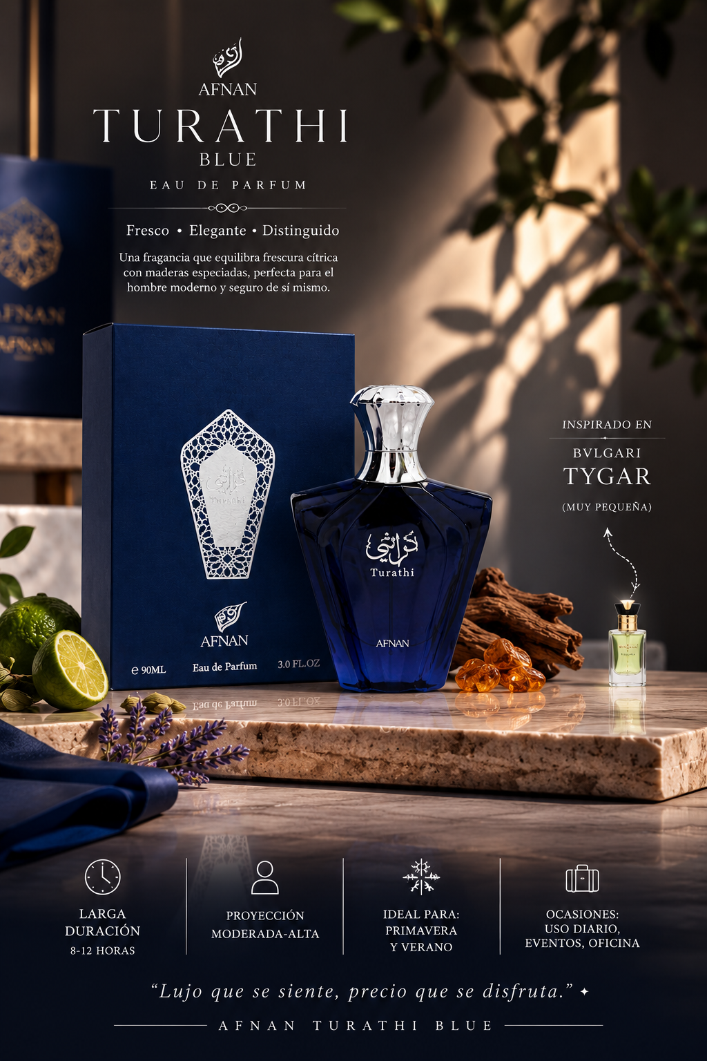 Turathi Blue de Afnan