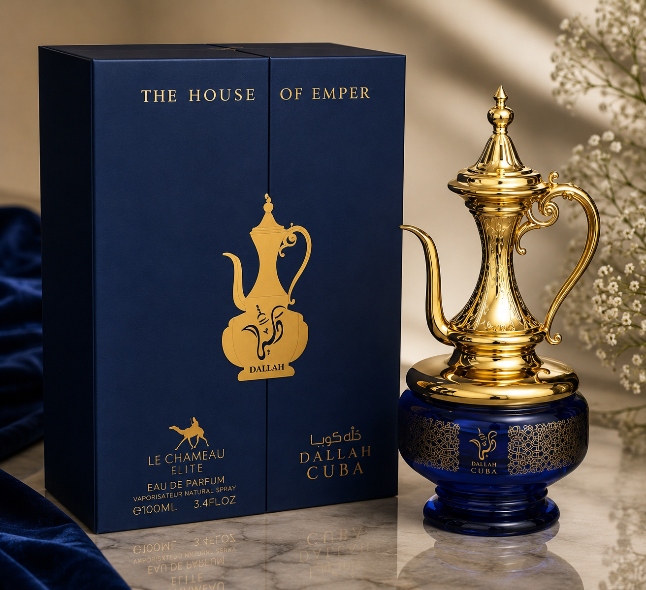 The House of Emper Dallah Cuba Le Chameu Elite Eau de Parfum 100ml Luxury Perfume for M