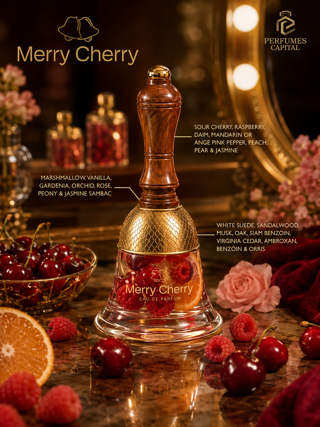 Merry Cherry Eau de Parfum – 100 mL (3.4 FL.OZ.) 🍒